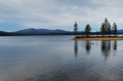 Cíl dnešní etapy, jezero Luirojärvi.