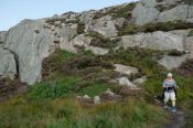 Lindesnes, značená stezka překvapila obtížností