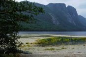 Jezero Tysdalsvatnet, ráno v kempu