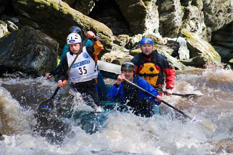 Český pohár v raftingu - Kamenice 2007