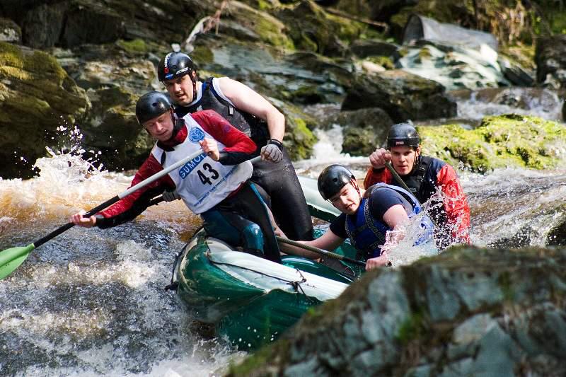 Český pohár v raftingu - Kamenice 2007