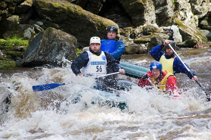 Český pohár v raftingu - Kamenice 2007