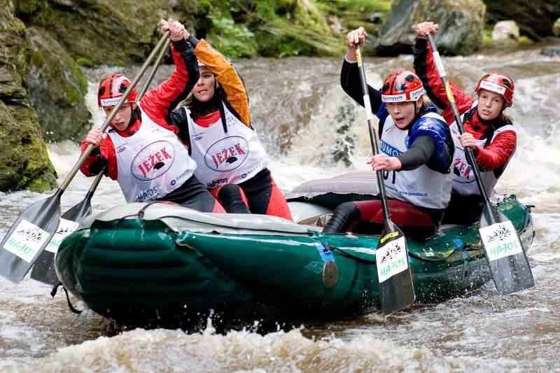 Český pohár v raftingu - Kamenice 2007