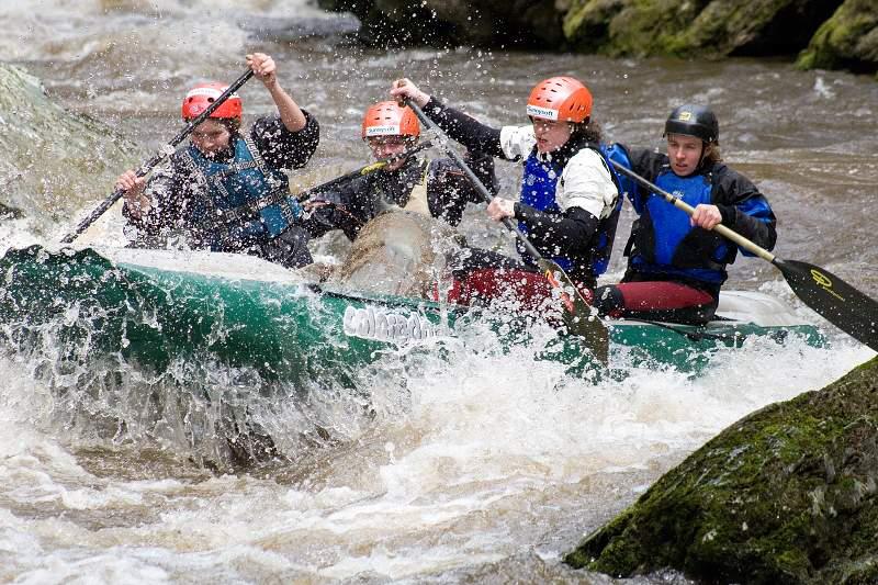 Český pohár v raftingu - Kamenice 2007