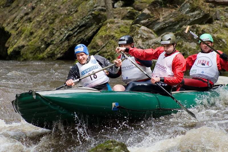 Český pohár v raftingu - Kamenice 2007