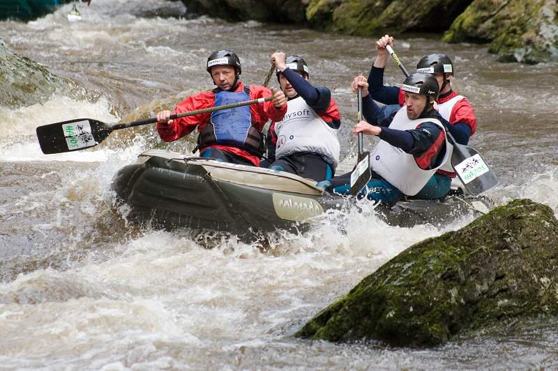 Český pohár v raftingu - Kamenice 2007