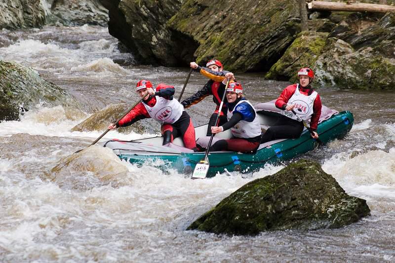 Český pohár v raftingu - Kamenice 2007