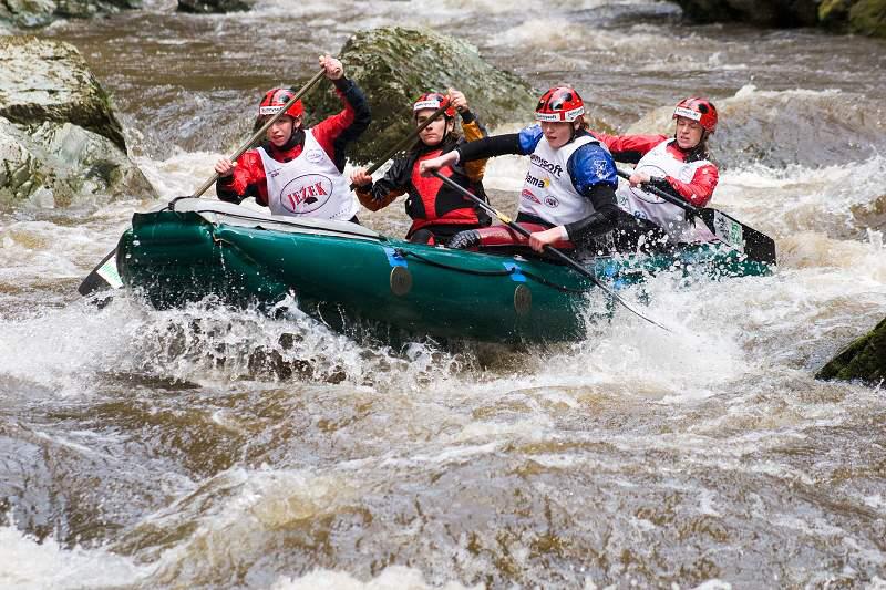 Český pohár v raftingu - Kamenice 2007
