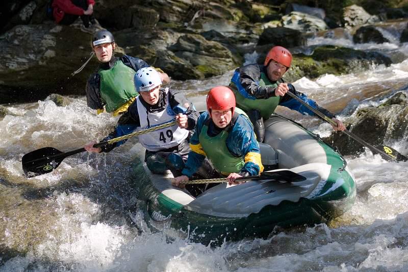 Český pohár v raftingu - Kamenice 2007
