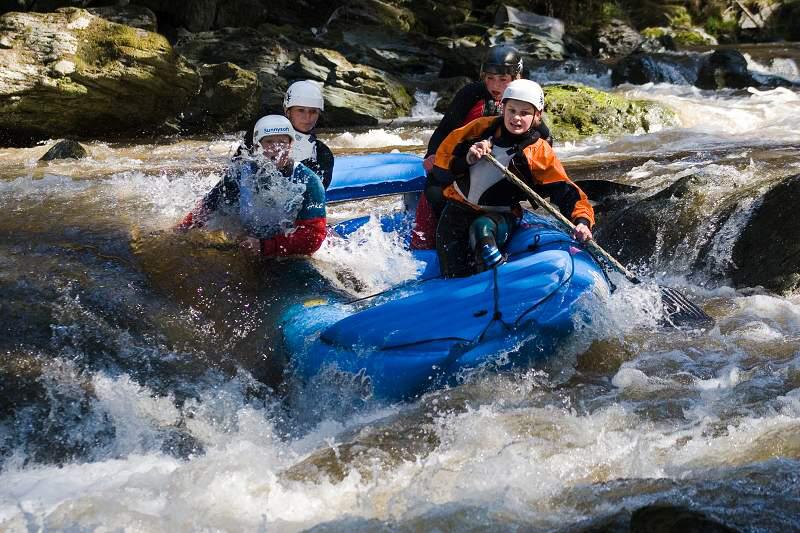 Český pohár v raftingu - Kamenice 2007