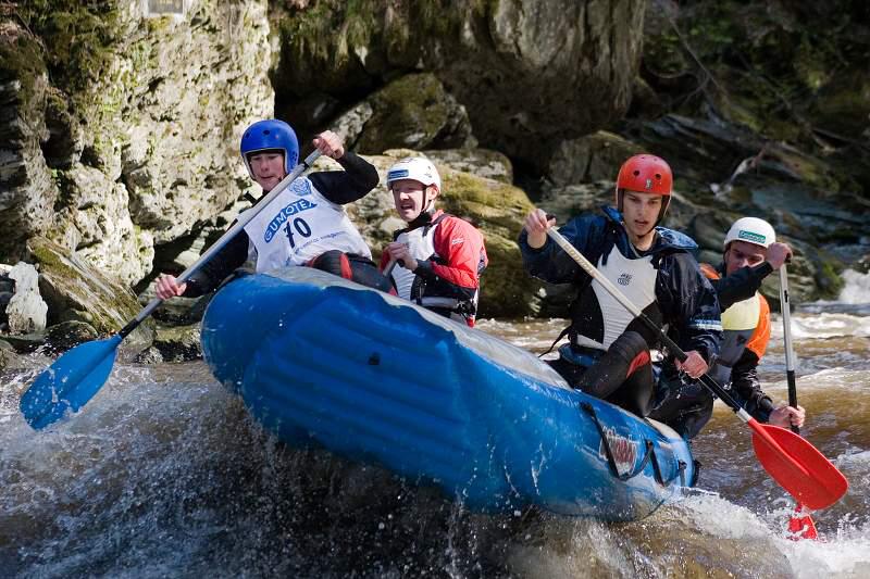 Český pohár v raftingu - Kamenice 2007