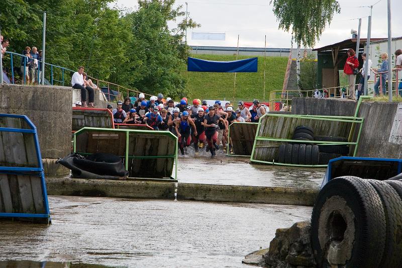 Raftový víkend Trnávka 2008