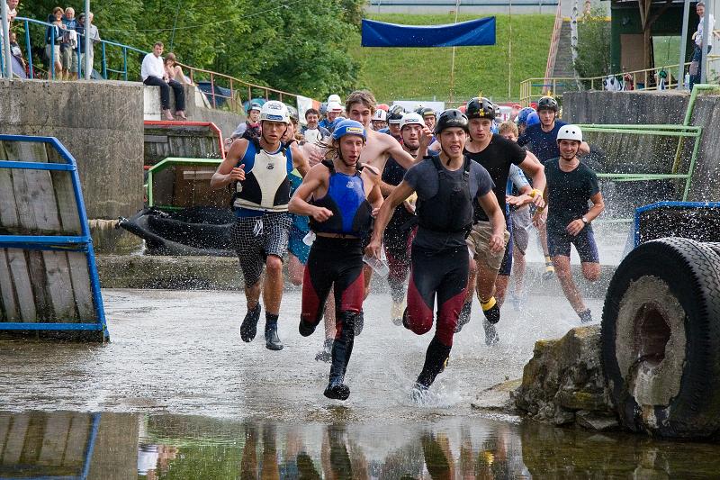 Raftový víkend Trnávka 2008