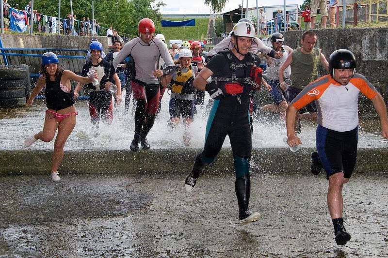 Raftový víkend Trnávka 2008