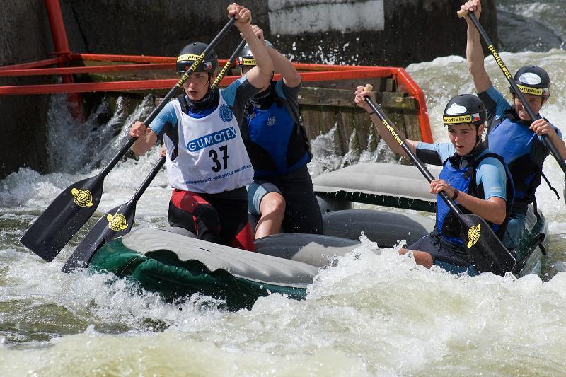 Raftový víkend Trnávka 2008