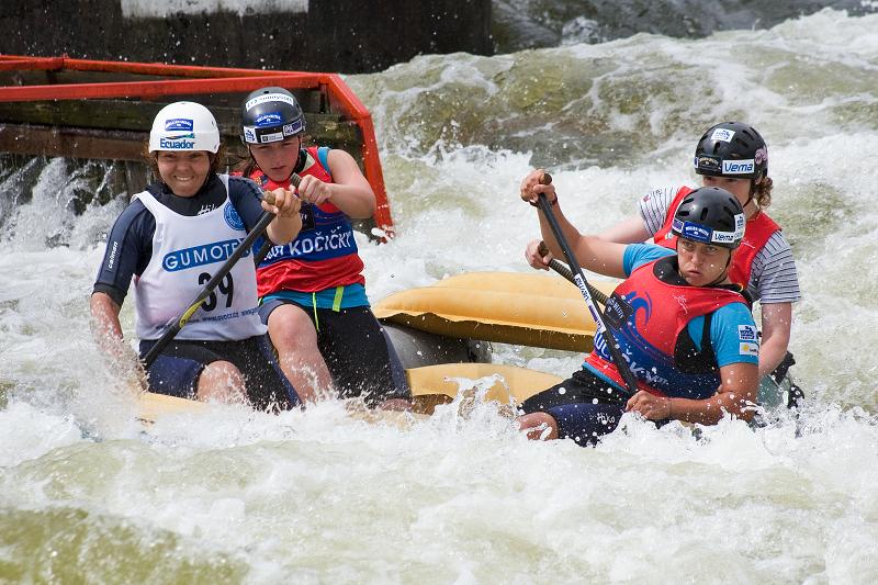 Raftový víkend Trnávka 2008