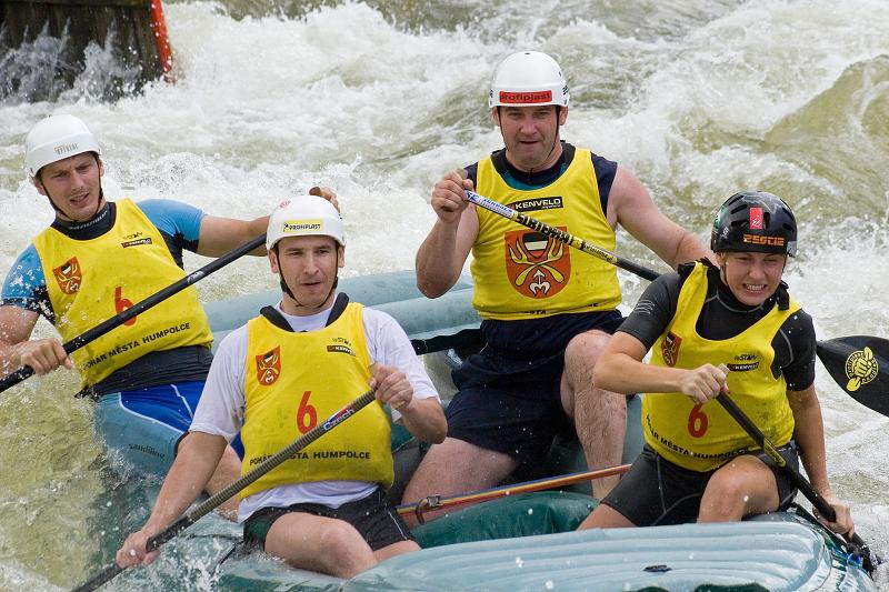 Raftový víkend Trnávka 2008