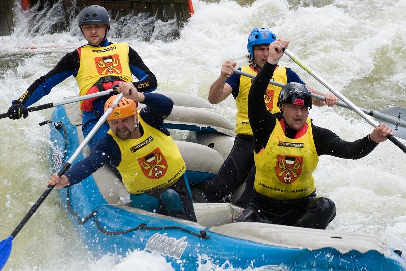 Raftový víkend Trnávka 2008