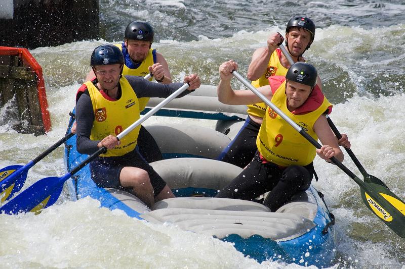 Raftový víkend Trnávka 2008