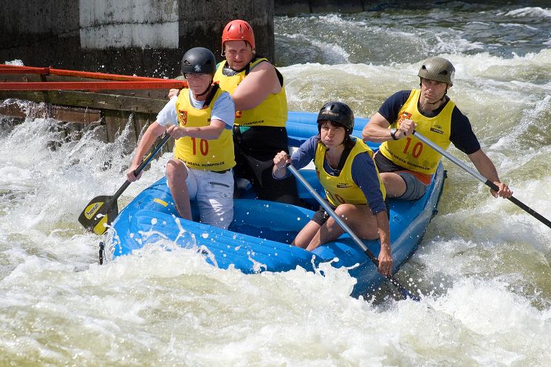 Raftový víkend Trnávka 2008