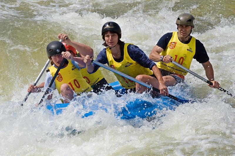 Raftový víkend Trnávka 2008