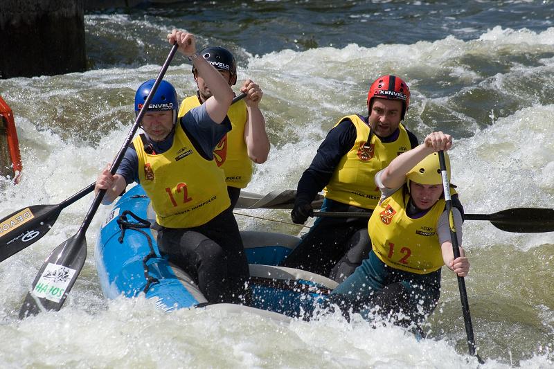 Raftový víkend Trnávka 2008