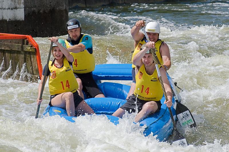 Raftový víkend Trnávka 2008