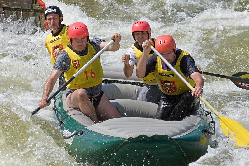 Raftový víkend Trnávka 2008