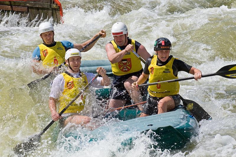 Raftový víkend Trnávka 2008