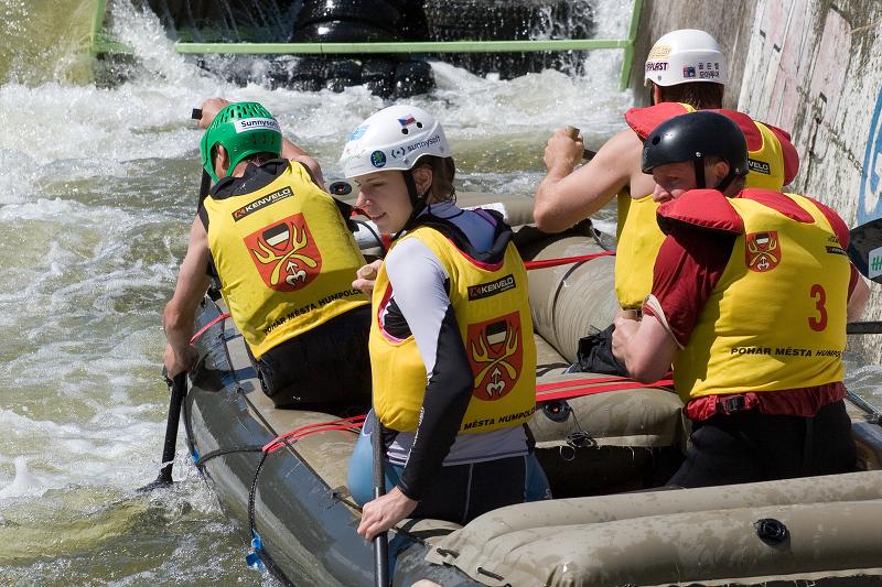 Raftový víkend Trnávka 2008