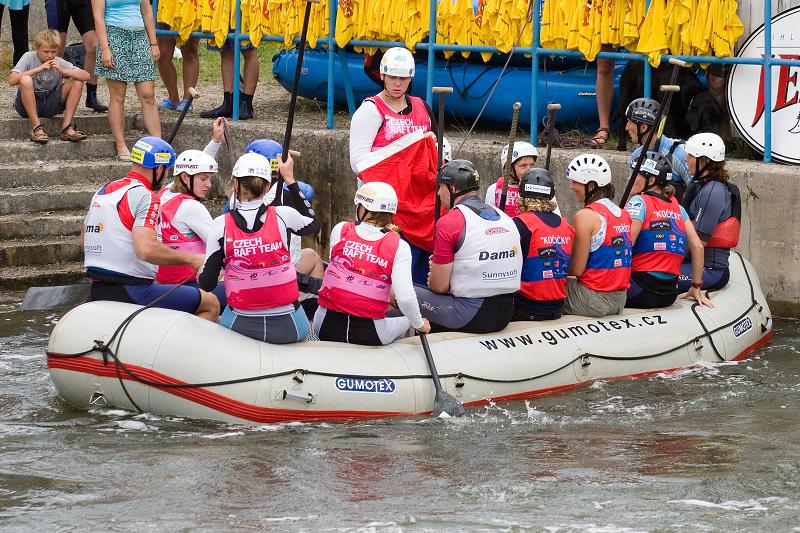 Raftový víkend Trnávka 2008