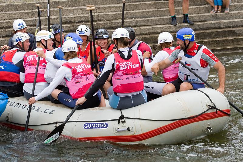 Raftový víkend Trnávka 2008