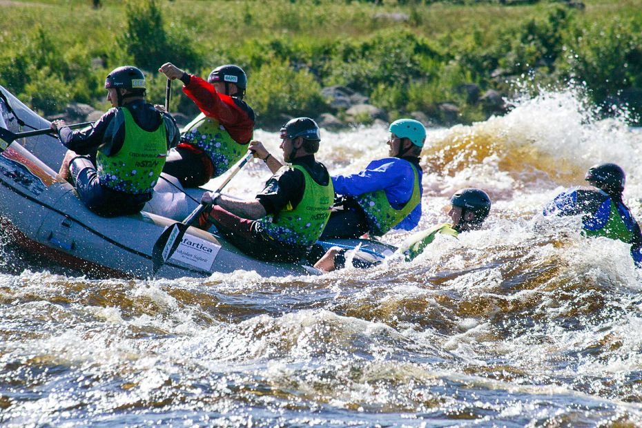 Rafting Laponsko 2011