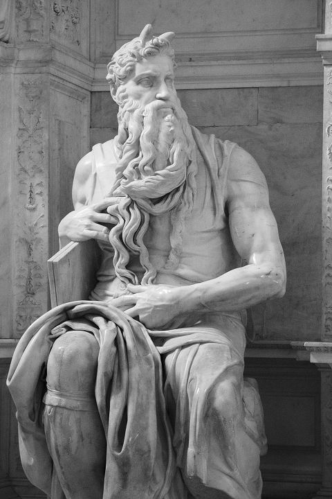 Michelangelo Buonarroti - Mojžíš