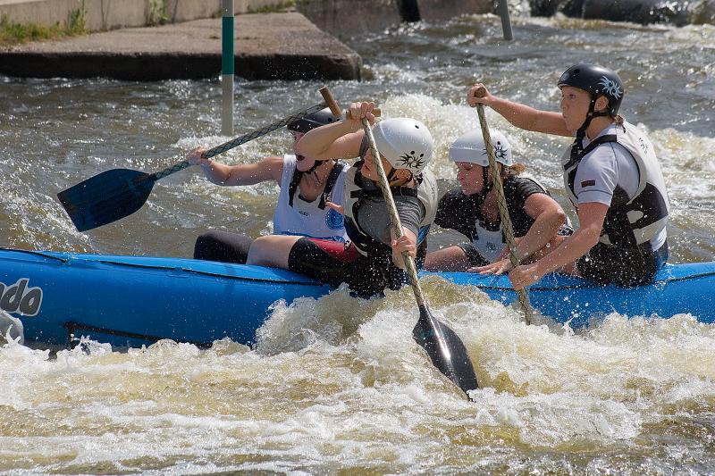 ČP a MČR - rafting R4. VZ R2. Praha Troja 30. 5. a 1. 6. 08