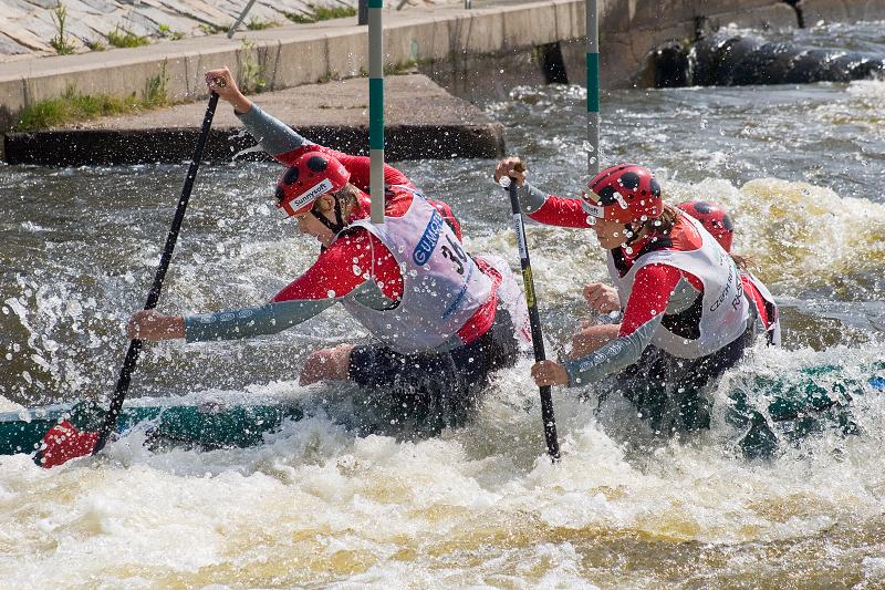 ČP a MČR - rafting R4. VZ R2. Praha Troja 30. 5. a 1. 6. 08