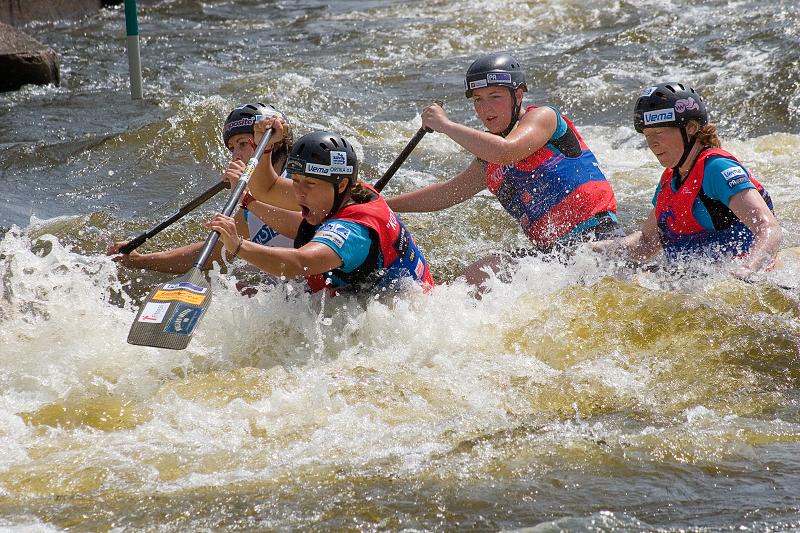 ČP a MČR - rafting R4. VZ R2. Praha Troja 30. 5. a 1. 6. 08