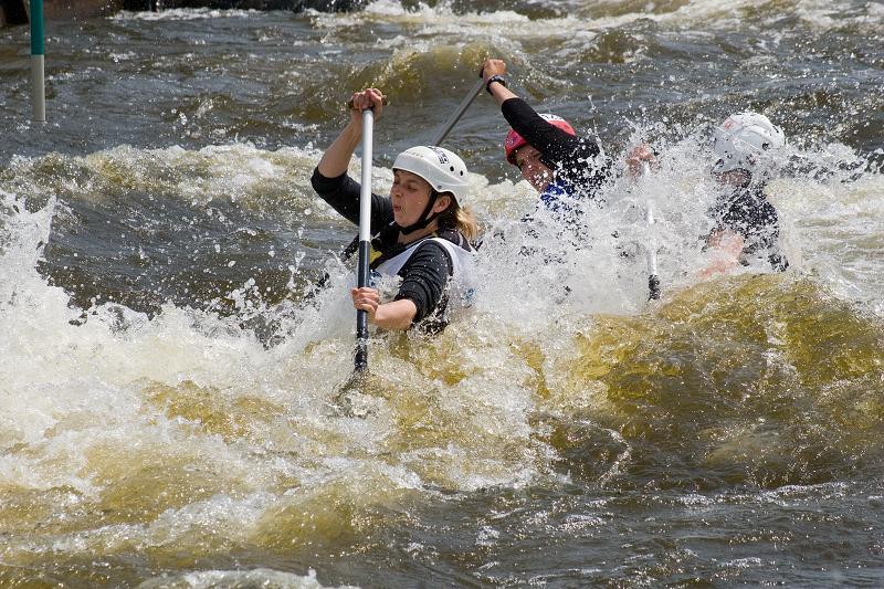 ČP a MČR - rafting R4. VZ R2. Praha Troja 30. 5. a 1. 6. 08