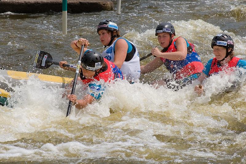ČP a MČR - rafting R4. VZ R2. Praha Troja 30. 5. a 1. 6. 08
