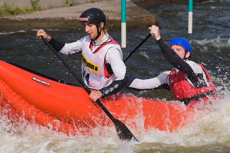 ČP a MČR - rafting R4. VZ R2. Praha Troja 30. 5. a 1. 6. 08