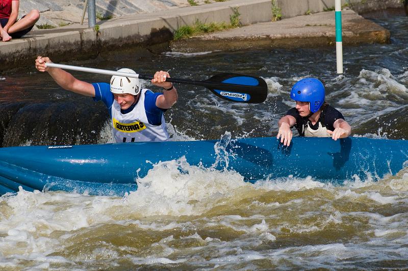 ČP a MČR - rafting R4. VZ R2. Praha Troja 30. 5. a 1. 6. 08