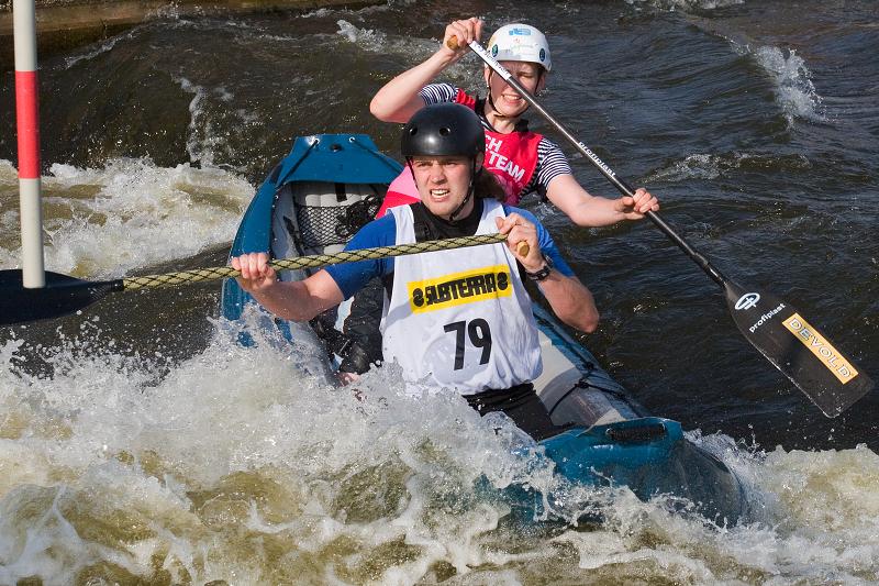 ČP a MČR - rafting R4. VZ R2. Praha Troja 30. 5. a 1. 6. 08